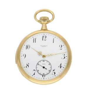 Swiss 18 Carat gold precision repeater pocket watch Circa 1910