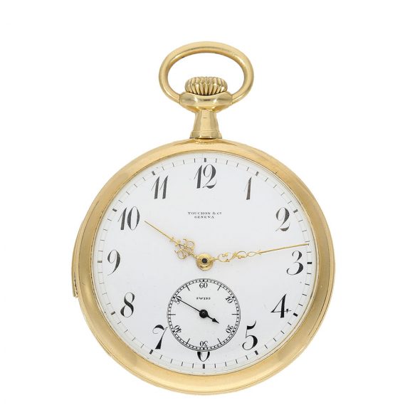 Swiss 18 Carat gold precision repeater pocket watch Circa 1910