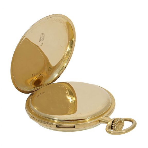 Swiss 18 Carat gold precision repeater pocket watch Circa 1910 Swiss 18 Carat gold precision repeater pocket watch Circa 1910