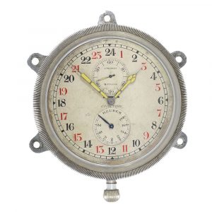 Swiss aluminum eight day deck chronometer Circa 1940