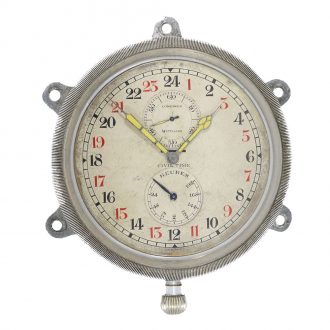 Swiss aluminum eight day deck chronometer Circa 1940