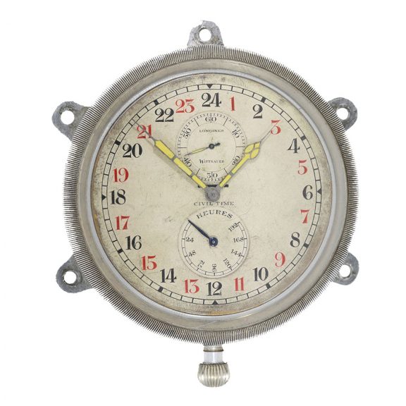 Swiss aluminum eight day deck chronometer Circa 1940