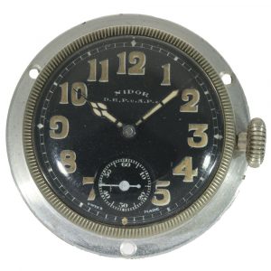 Swiss metal pilot's board watch from the Second World War Circa 1942