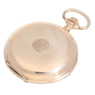 Swiss gold hunting cased repeater watch Circa 1900