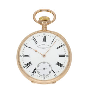 Swiss 18 carat pink gold Chronometro Gondolo Circa 1904