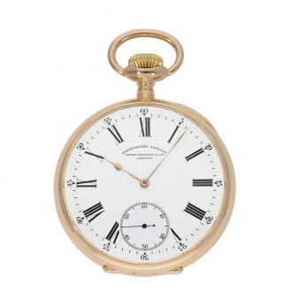 Swiss 18 carat pink gold Chronometro Gondolo Circa 1904