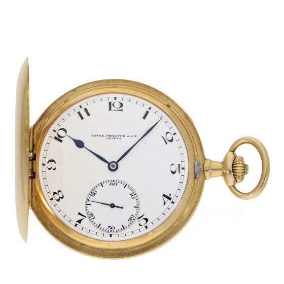 Swiss 18 carat gold anker chronometer pocket watch Circa 1916