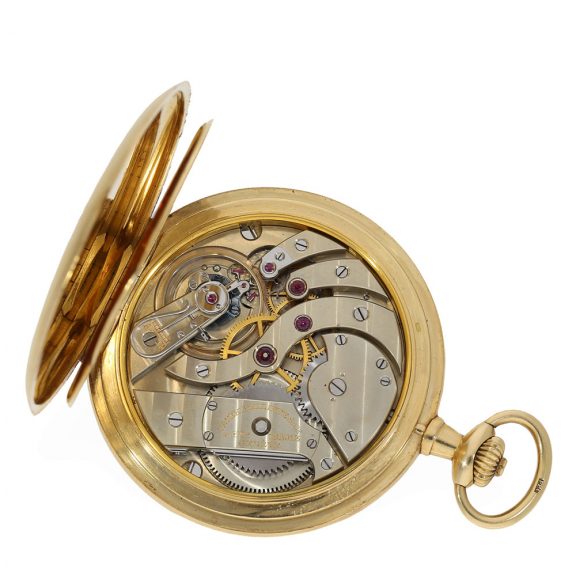 Swiss 18 carat gold anker chronometer pocket watch Circa 1916 Swiss 18 carat gold anker chronometer pocket watch Circa 1916