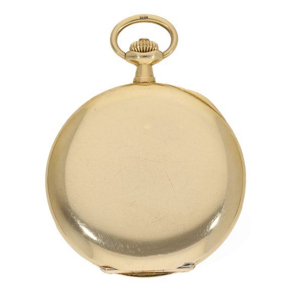 Swiss 18 carat gold anker chronometer pocket watch Circa 1916 Swiss 18 carat gold anker chronometer pocket watch Circa 1916
