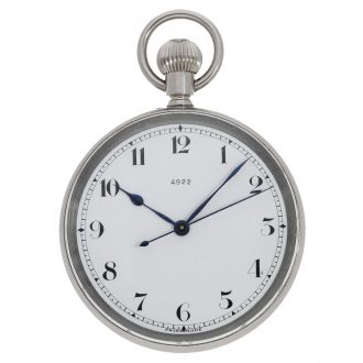 Swiss steel military deck watch Royal Navy HS3 Circa 1940