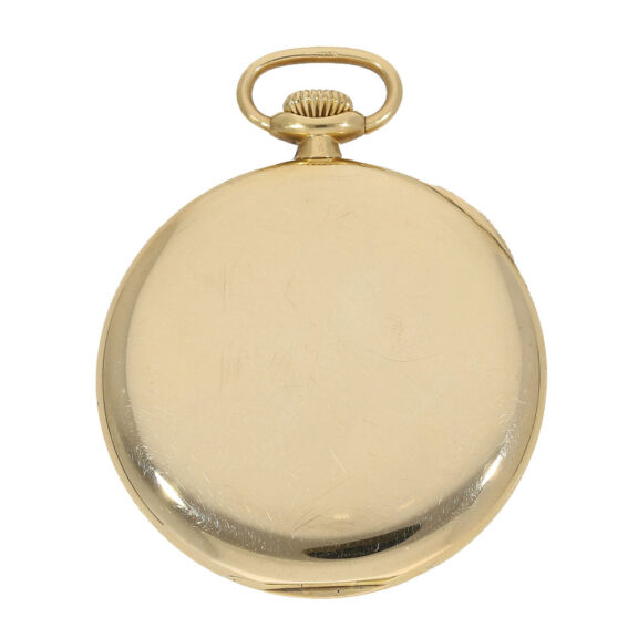 Swiss 18 carat gold dress watch with precision escapement Circa 1930 Swiss 18 carat gold dress watch with precision escapement Circa 1930