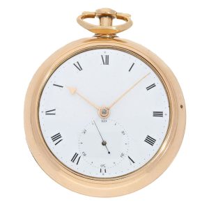 Irish early interesting pocket chronometer Circa 1806-1820