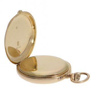Swiss 18 Carat pink gold observatory chronometer Circa 1903