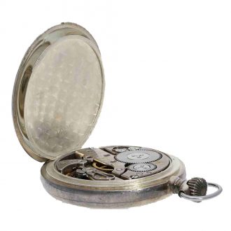 Swiss silver deck chronometer for the British military Circa 1942