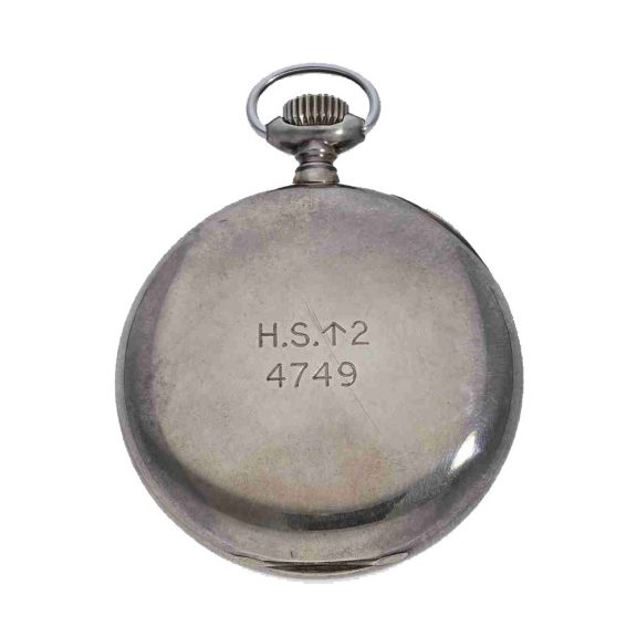 Swiss silver deck chronometer for the British military Circa 1942 Swiss silver deck chronometer for the British military Circa 1942