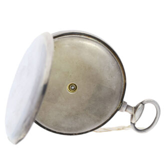 French silver, customised engine turned silver dial Circa 1817