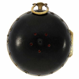 German repeating coach clock with rare escapement Circa 1800