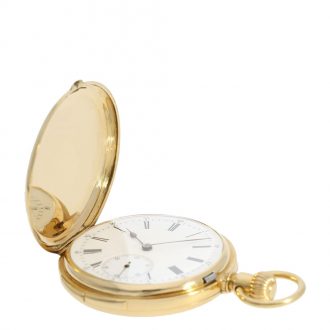 Early and very fine Swiss gold quarter hour repeater Circa 1875
