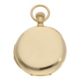 Early and very fine Swiss gold quarter hour repeater Circa 1875