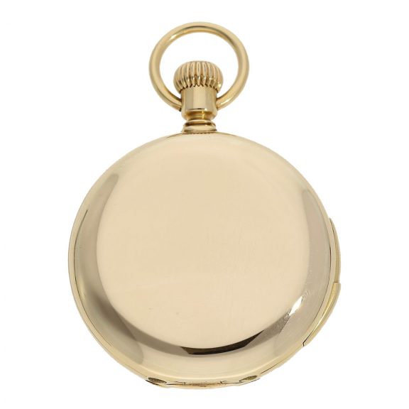 Early and very fine Swiss gold quarter hour repeater Circa 1875 Early and very fine Swiss gold quarter hour repeater Circa 1875
