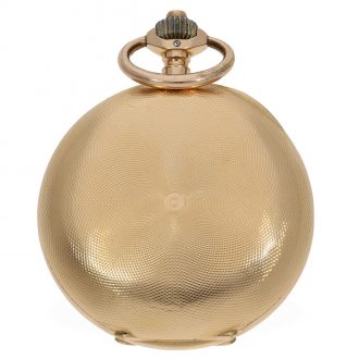Heavy Swiss 18 carat gold watch with chronometer escapement Circa 1880
