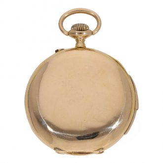 Swiss 18 carat gold watch with lever escapement Circa 1935