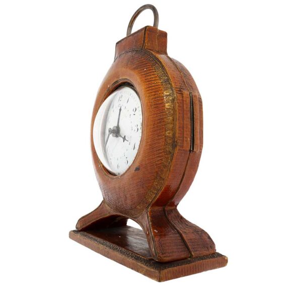 German triple cased self-striking coach clock Circa 1750-1767 German triple cased self-striking coach clock Circa 1750-1767