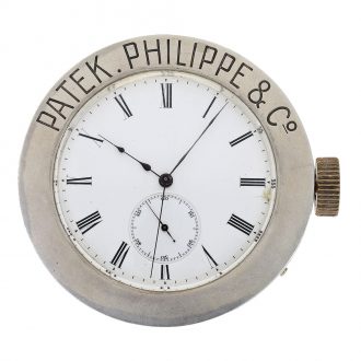 Swiss automobile watch with experimental winding mechanism Circa 1919