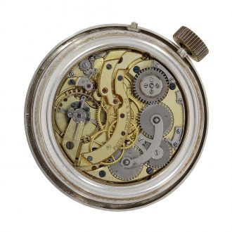 Swiss automobile watch with experimental winding mechanism Circa 1919