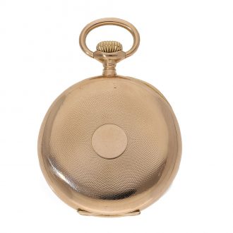 18 Carat pink gold Swiss small chronometer Gondolo Circa 1903