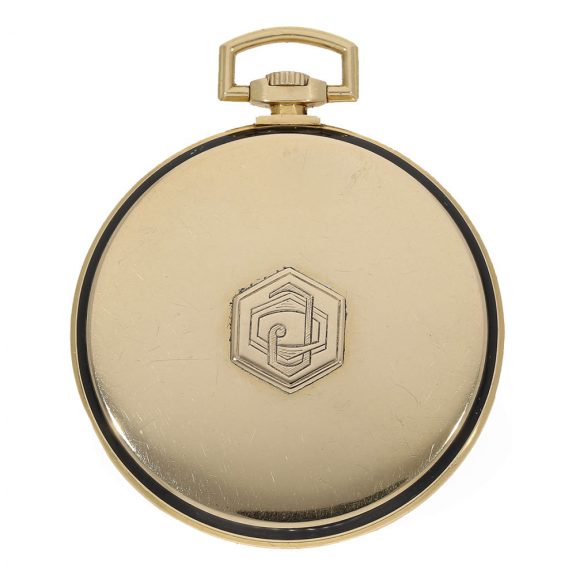 Swiss 18K gold Art Deco watch for the American market Circa 1925 Swiss 18K gold Art Deco watch for the American market Circa 1925