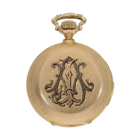 Swiss 18 carat gold chronometer with perpetual calendar Circa 1890 Swiss 18 carat gold chronometer with perpetual calendar Circa 1890