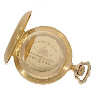 Swiss 18 carat gold chronometer with perpetual calendar Circa 1890