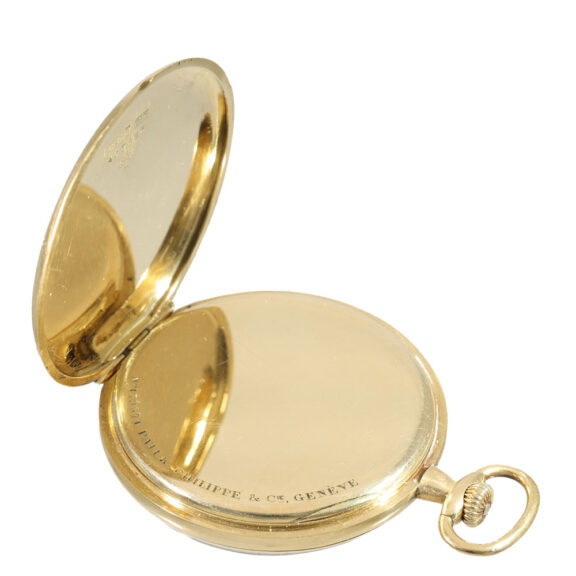 Swiss 18 carat gold fine large pocket watch Circa 1918 Swiss 18 carat gold fine large pocket watch Circa 1918