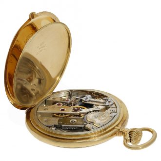 Swiss very fine 18 Carat gold “Chronometer” in water drop shape Circa 1915