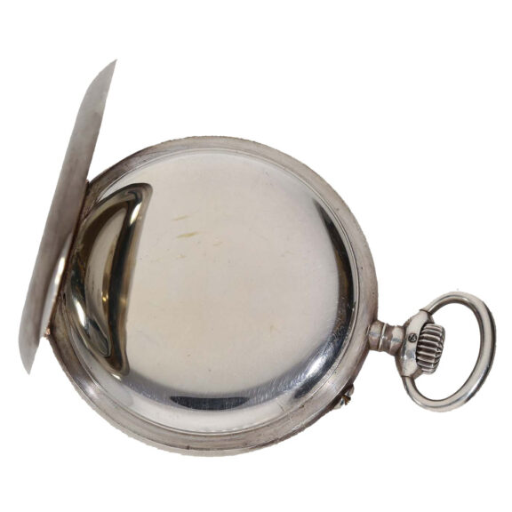 German silver precision watch with 24 hour jumping numerals Circa 1931 German silver precision watch with 24 hour jumping numerals Circa 1931