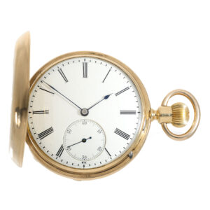 German 18 carat gold interesting unusual anker chronometer Circa 1873