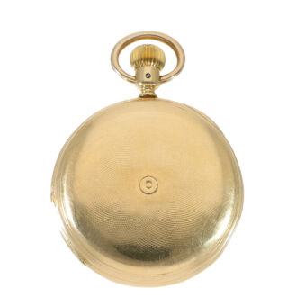German 18 carat gold interesting unusual anker chronometer Circa 1873