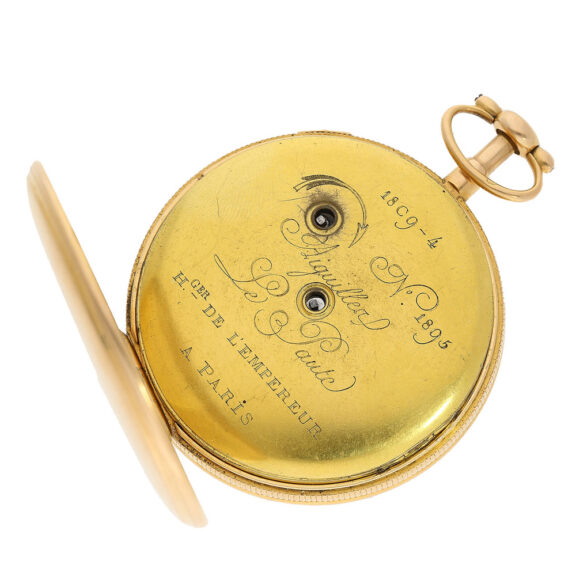 The dust cover is signed and numbered, adding an additional layer of historical significance to this extraordinary timepiece The dust cover is signed and numbered, adding an additional layer of historical significance to this extraordinary timepiece