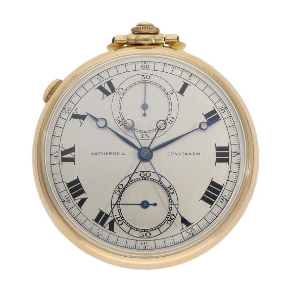Swiss extremely rare Art Déco chronograph ‘rattrapante’ Circa 1930 Swiss extremely rare Art Déco chronograph ‘rattrapante’ Circa 1930