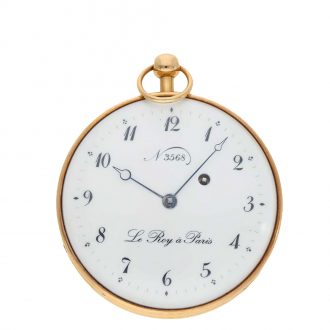 French 18 carat gold repeating Lépine watch Circa 1810