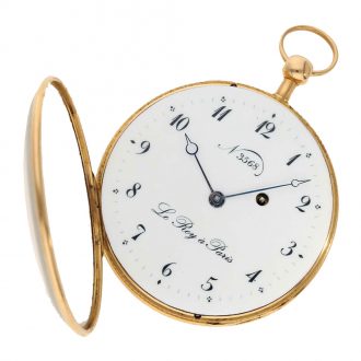 French 18 carat gold repeating Lépine watch Circa 1810
