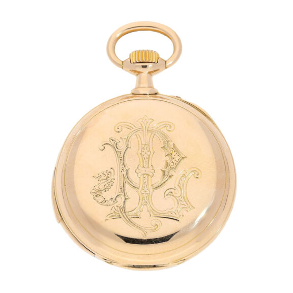 Swiss rare gold five minute repeater watch Circa 1890 Swiss rare gold five minute repeater watch Circa 1890