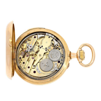 Swiss rare gold five minute repeater watch Circa 1890 Swiss rare gold five minute repeater watch Circa 1890