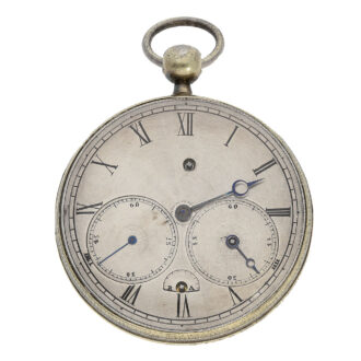 French Lépine in Breguet design with stone cylinder escapement Circa 1820