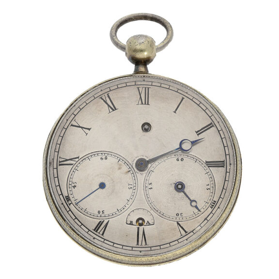French Lépine in Breguet design with stone cylinder escapement Circa 1820