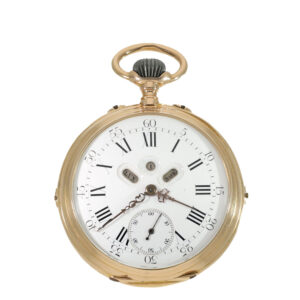Swiss 18 carat gold extremely rare anker chronometer Circa 1870
