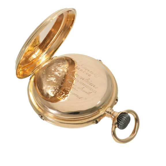 Swiss 18 carat gold extremely rare anker chronometer Circa 1870 Swiss 18 carat gold extremely rare anker chronometer Circa 1870