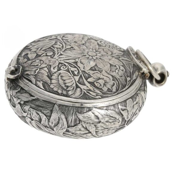 French important silver pendant watch Circa 1641-1683 French important silver pendant watch Circa 1641-1683