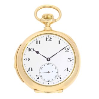 Swiss gold quality repeating pocket watch Circa 1910